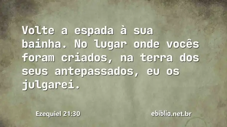 Ezequiel 21:30