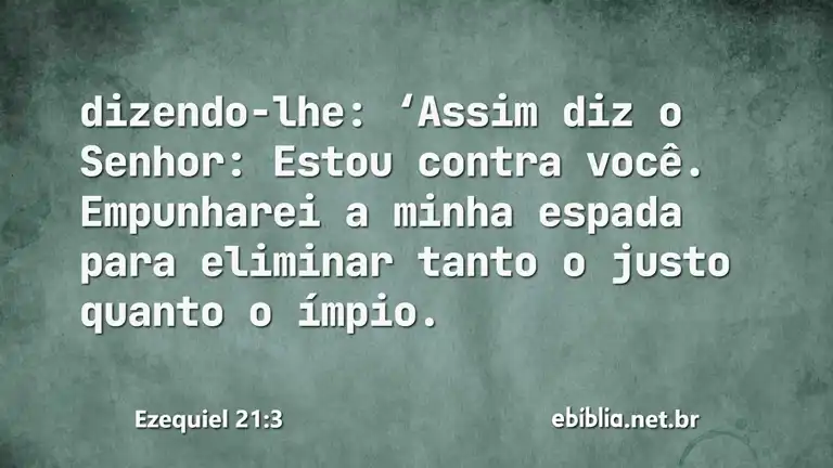 Ezequiel 21:3