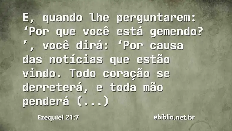 Ezequiel 21:7