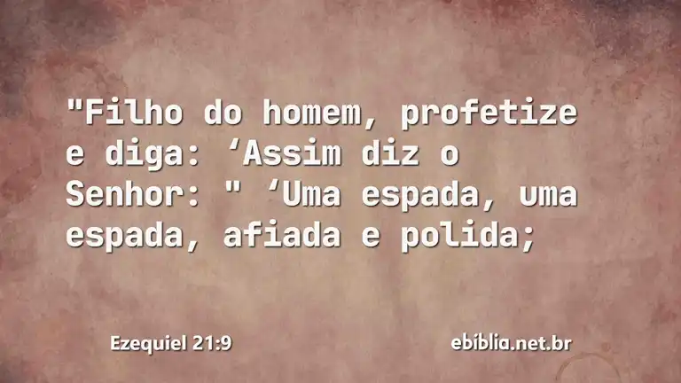 Ezequiel 21:9