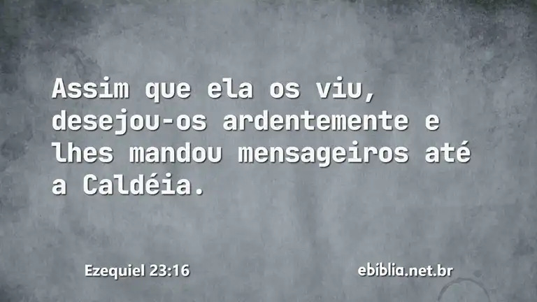 Ezequiel 23:16