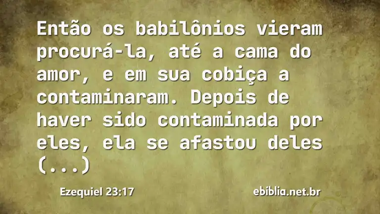 Ezequiel 23:17