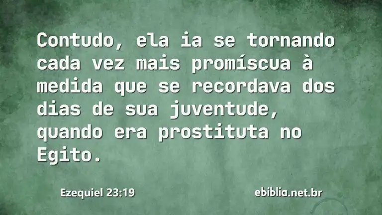 Ezequiel 23:19