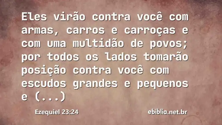 Ezequiel 23:24