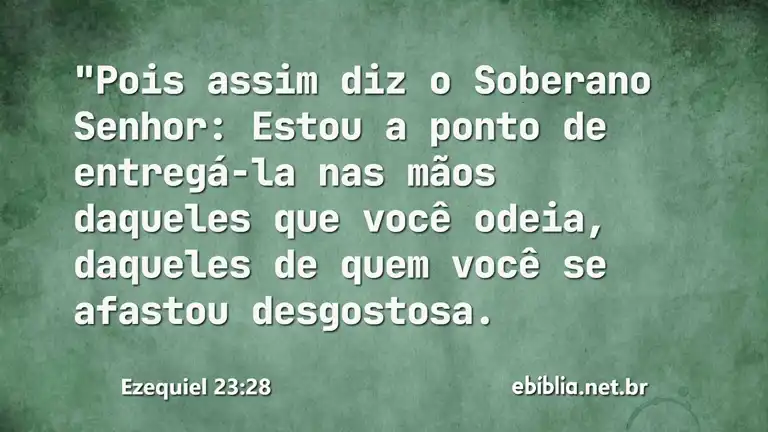 Ezequiel 23:28