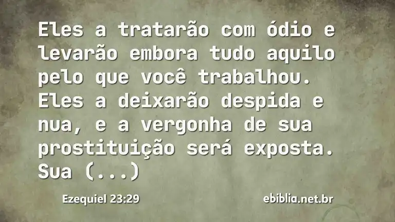 Ezequiel 23:29