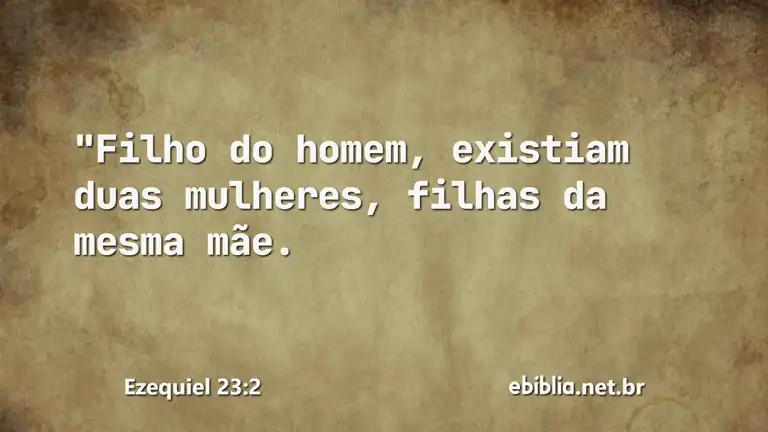 Ezequiel 23:2