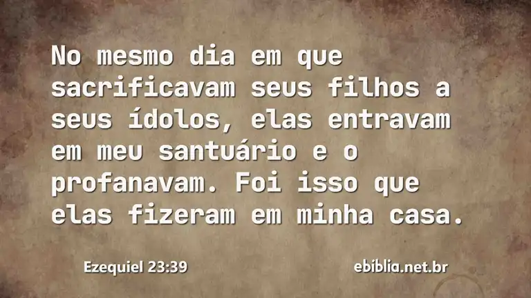 Ezequiel 23:39