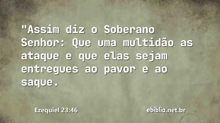 Ezequiel 23:46