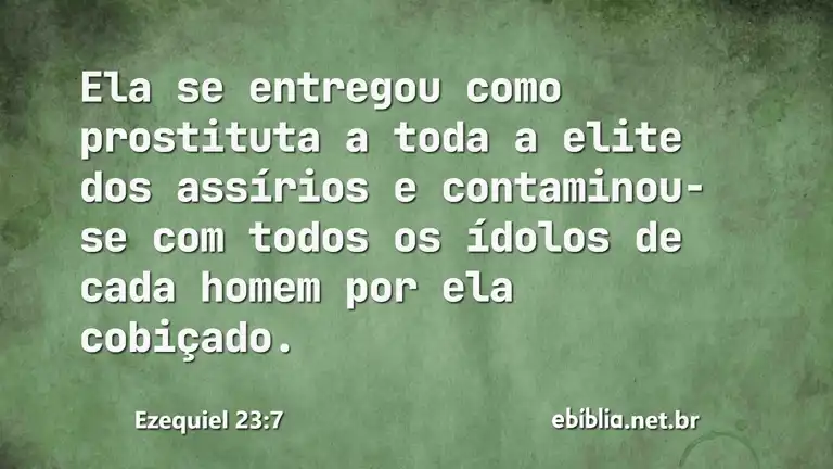 Ezequiel 23:7