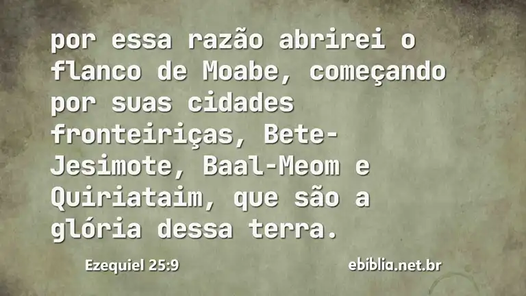 Ezequiel 25:9