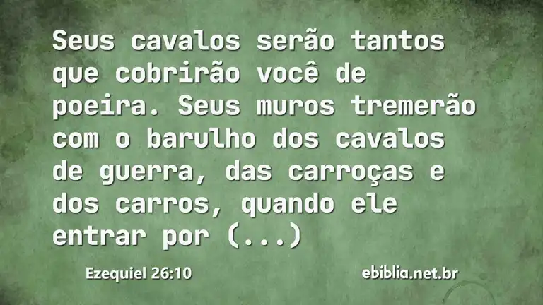 Ezequiel 26:10