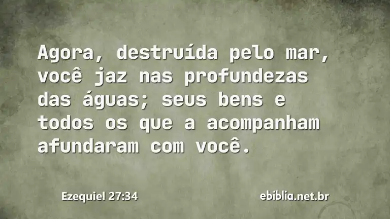 Ezequiel 27:34