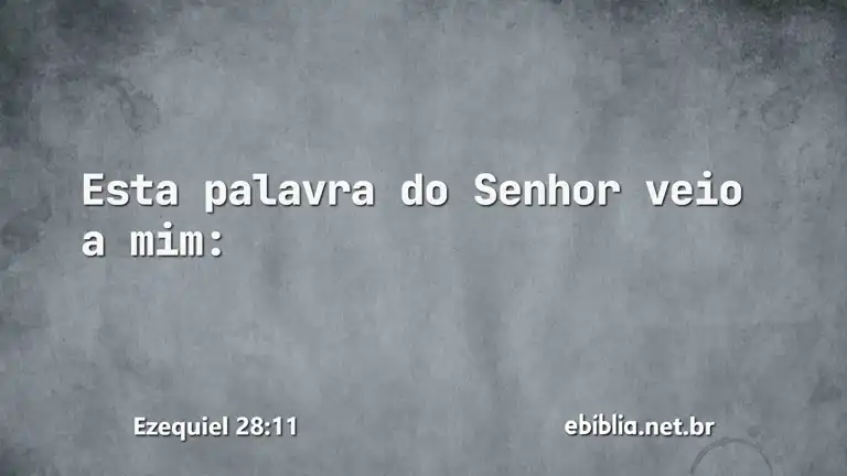 Ezequiel 28:11