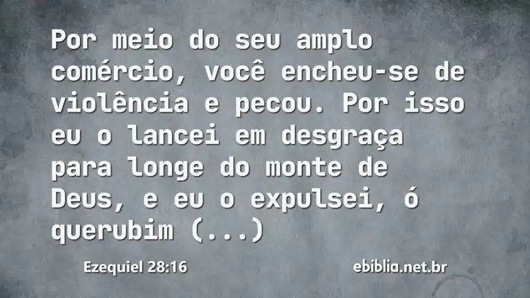 Ezequiel 28:16