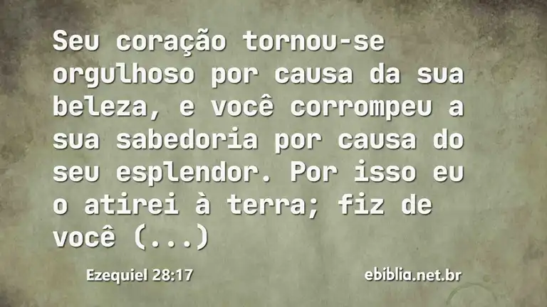 Ezequiel 28:17