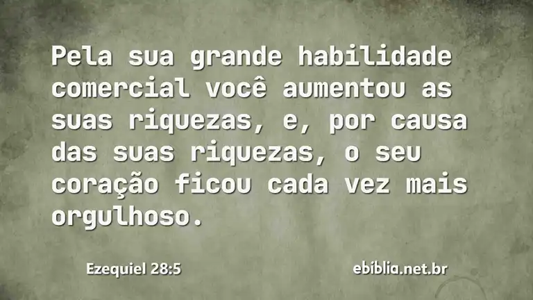 Ezequiel 28:5