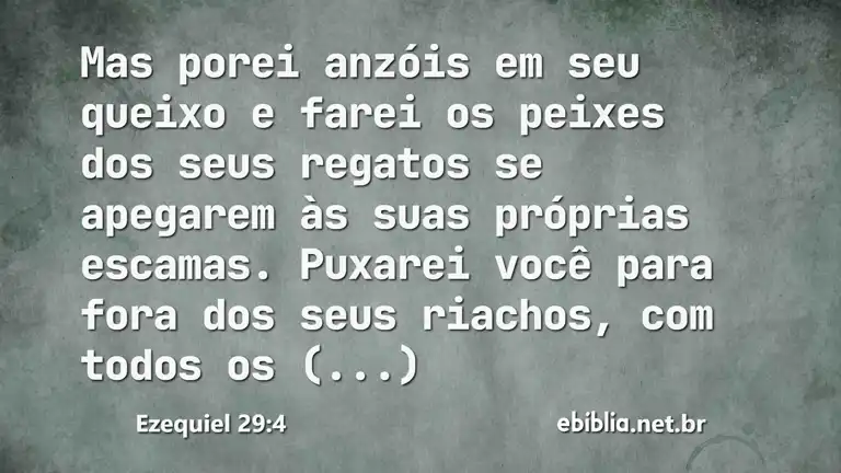 Ezequiel 29:4