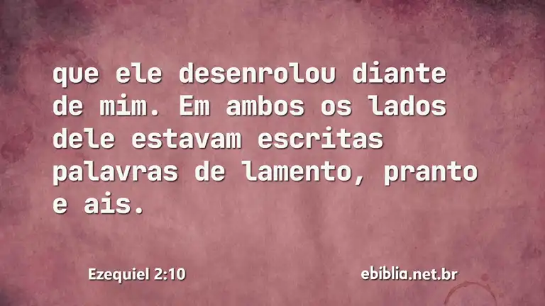 Ezequiel 2:10