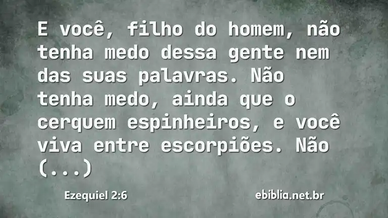 Ezequiel 2:6