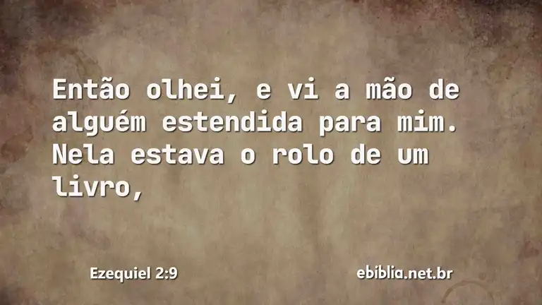 Ezequiel 2:9