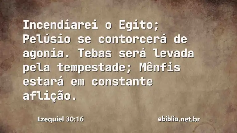 Ezequiel 30:16