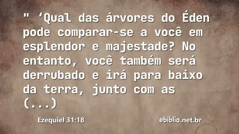 Ezequiel 31:18