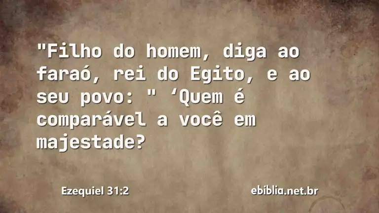 Ezequiel 31:2