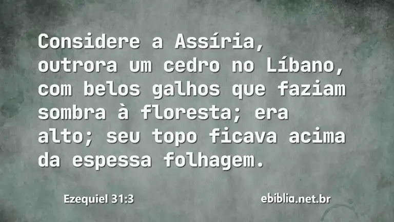 Ezequiel 31:3