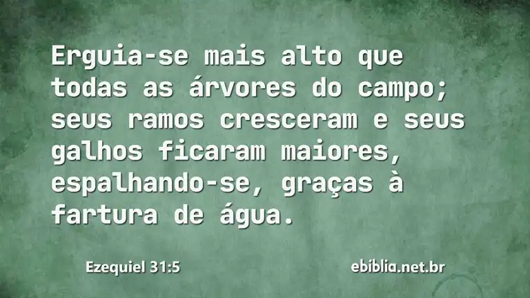 Ezequiel 31:5