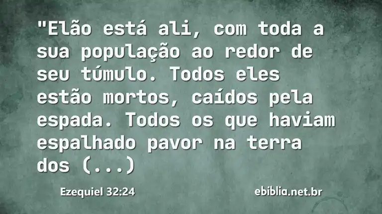 Ezequiel 32:24