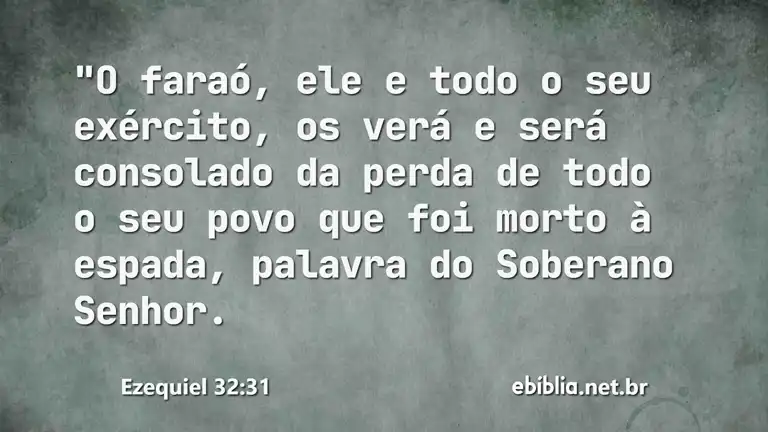 Ezequiel 32:31