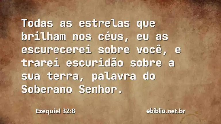 Ezequiel 32:8