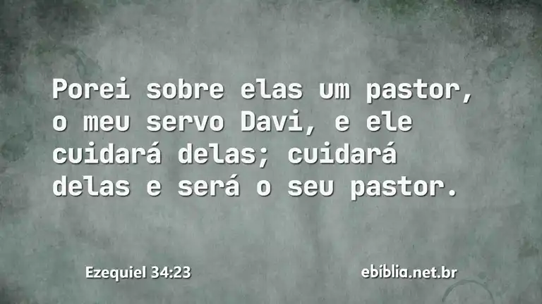 Ezequiel 34:23