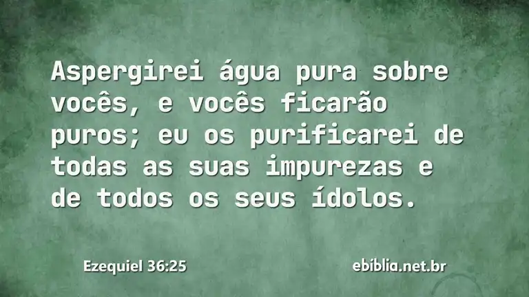 Ezequiel 36:25