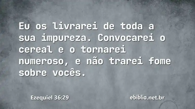 Ezequiel 36:29