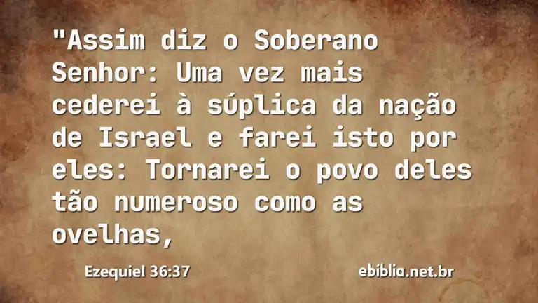 Ezequiel 36:37