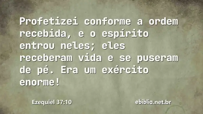 Ezequiel 37:10