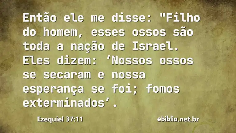 Ezequiel 37:11