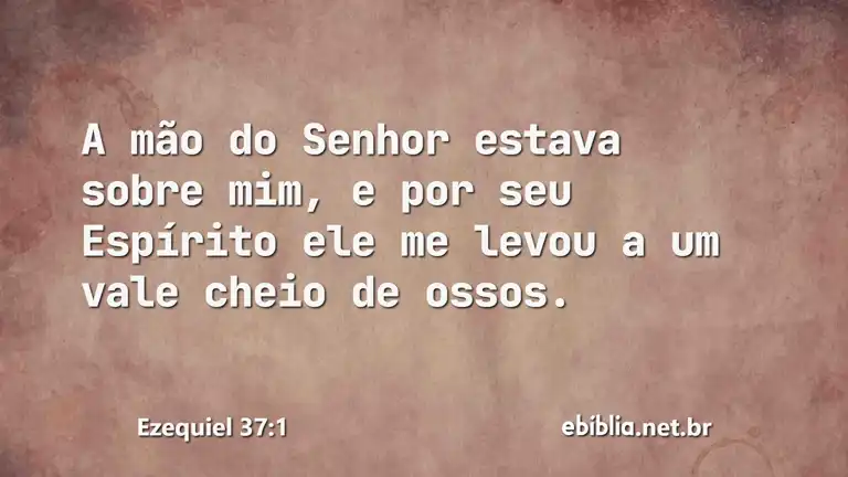 Ezequiel 37:1