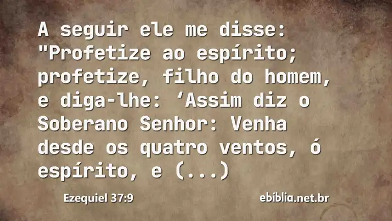 Ezequiel 37:9