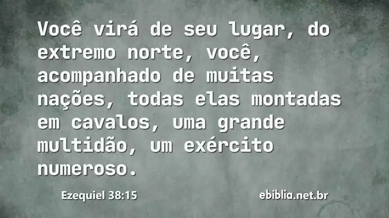 Ezequiel 38:15