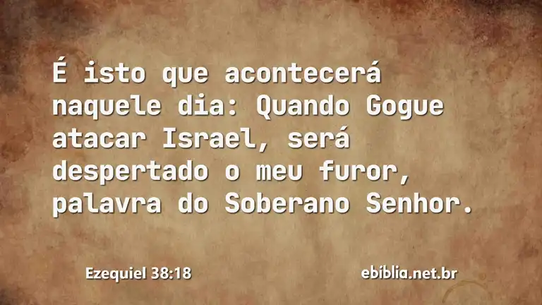 Ezequiel 38:18