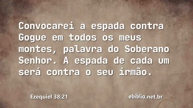 Ezequiel 38:21