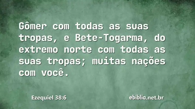 Ezequiel 38:6