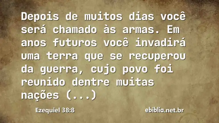 Ezequiel 38:8