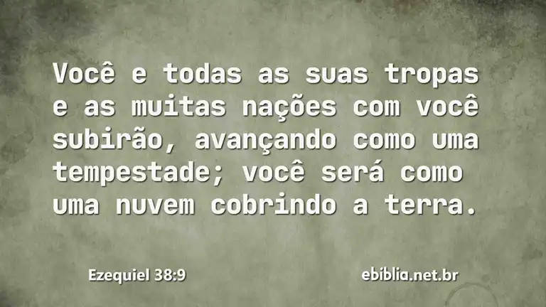 Ezequiel 38:9