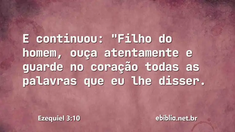 Ezequiel 3:10