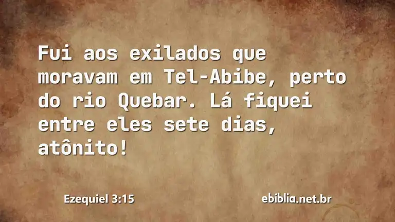 Ezequiel 3:15