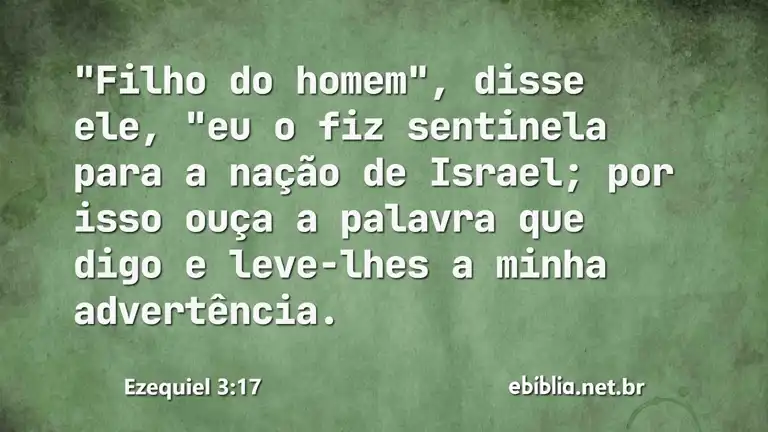 Ezequiel 3:17